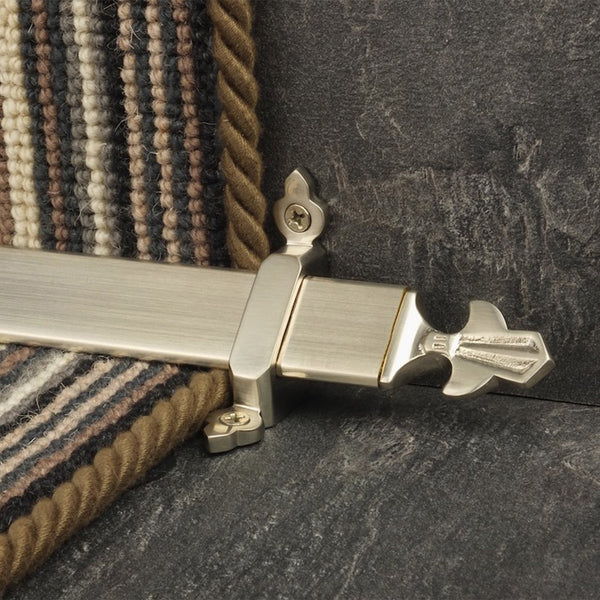 Royal Satin Nickel Louis Stair Rod
