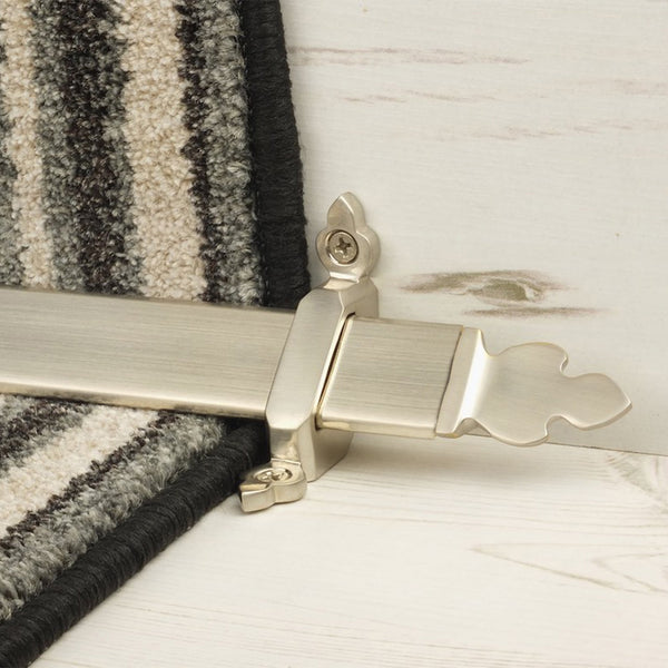 Royal Satin Nickel Beaumont Tringles D'Escalier