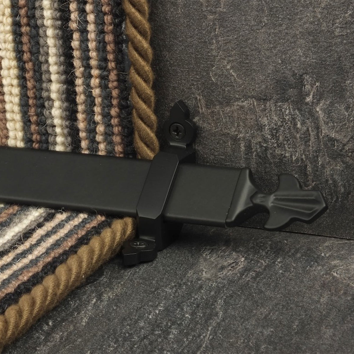 Royal Black Louis Stair Rod
