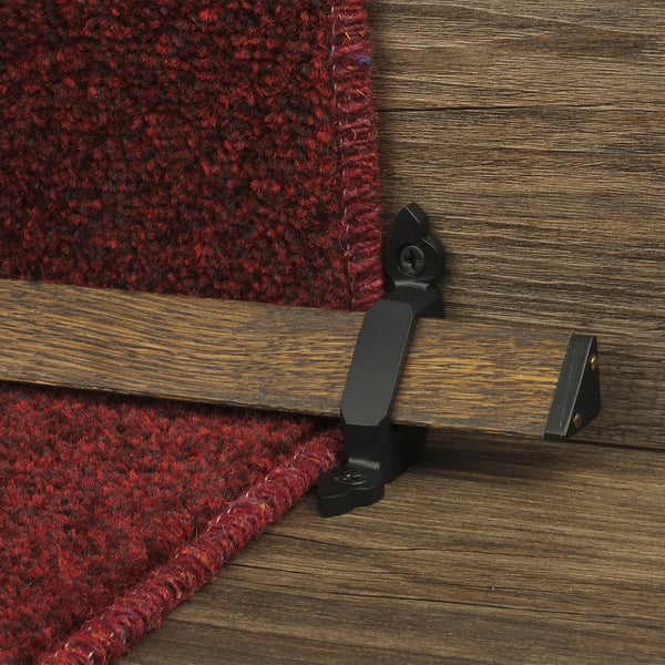 Tudor Black Dark Wood Stair Rod