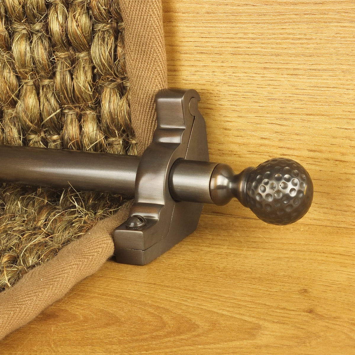 Eastern Promise Antique Bronze Dune Plain Stair Rod