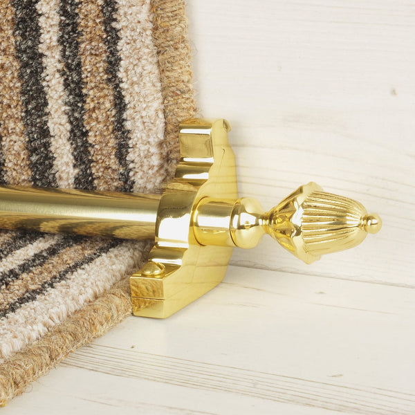Eastern Promise Brass Dubai Plain Tringles D'Escalier