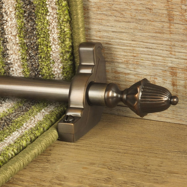Eastern Promise Antique Bronze Dubai Plain Stair Rod