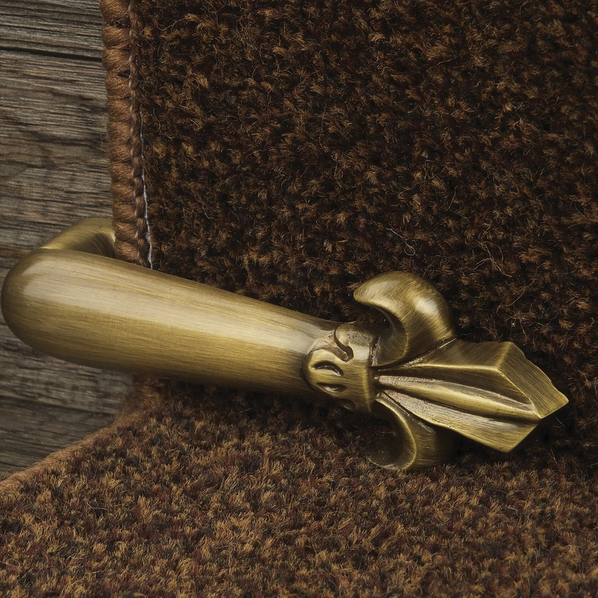 Victorian Stair Clip - Antique Brass (Pair) Tringles D'Escalier