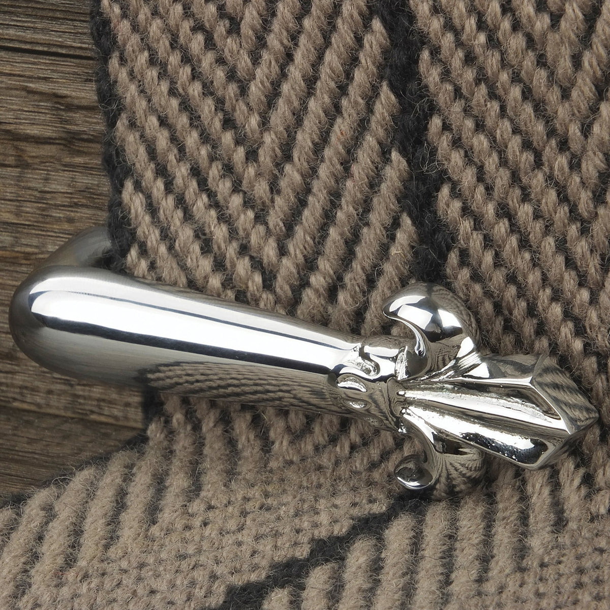 Victorian Stair Clip - Chrome (Pair) Stair Rod