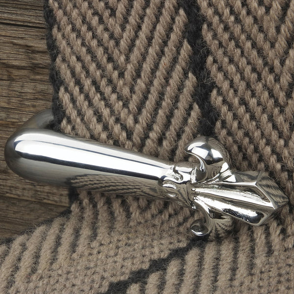 Victorian Stair Clip - Chrome (Pair) Stair Rod