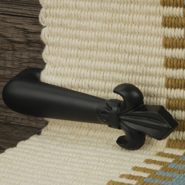 Victorian Stair Clip - Black (Pair) Stair Rod