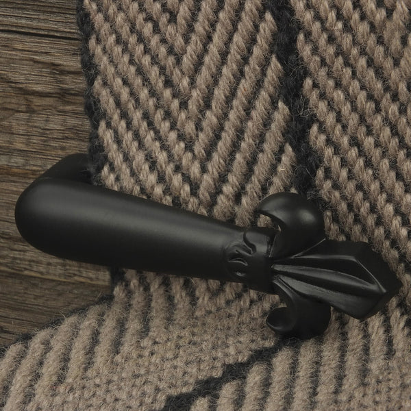 Victorian Stair Clip - Black (Pair) Stair Rod