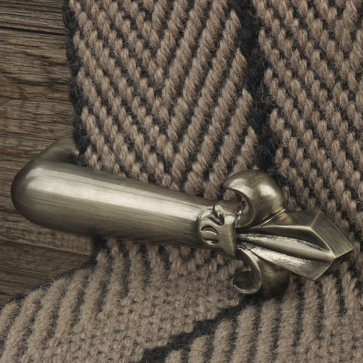 Victorian Stair Clip - Pewter (Pair) Tringles D'Escalier