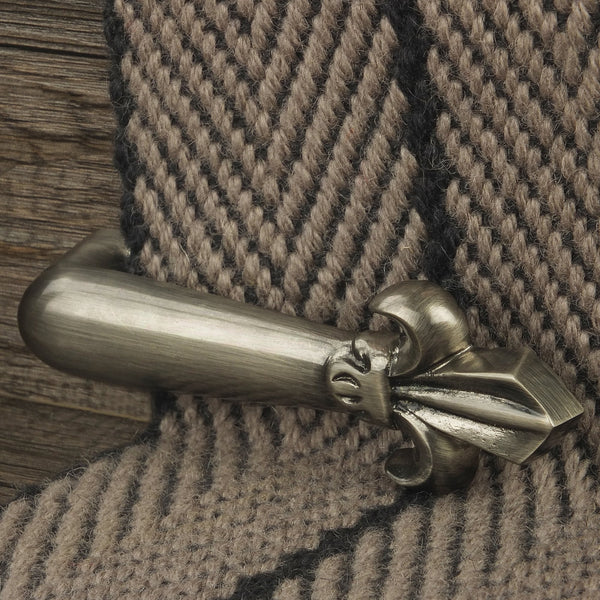 Victorian Stair Clip - Pewter (Pair) Tringles D'Escalier