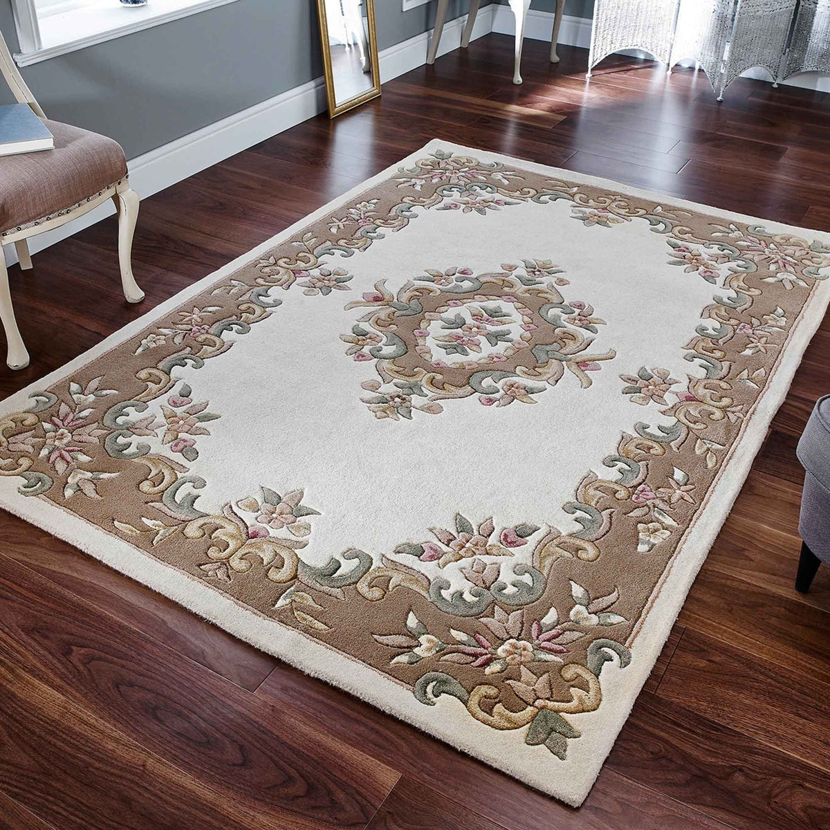 Royal Cream Beige Rug