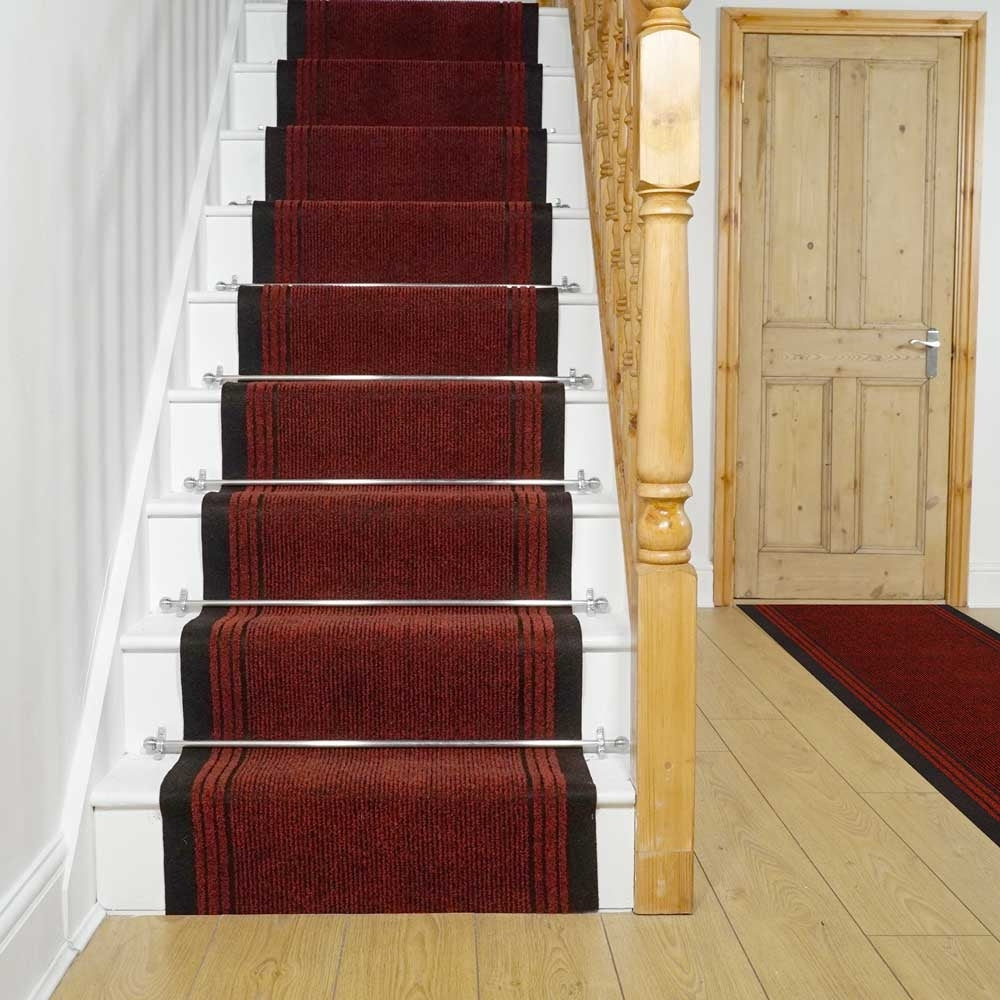 Inca Rouge Tapis d’escalier