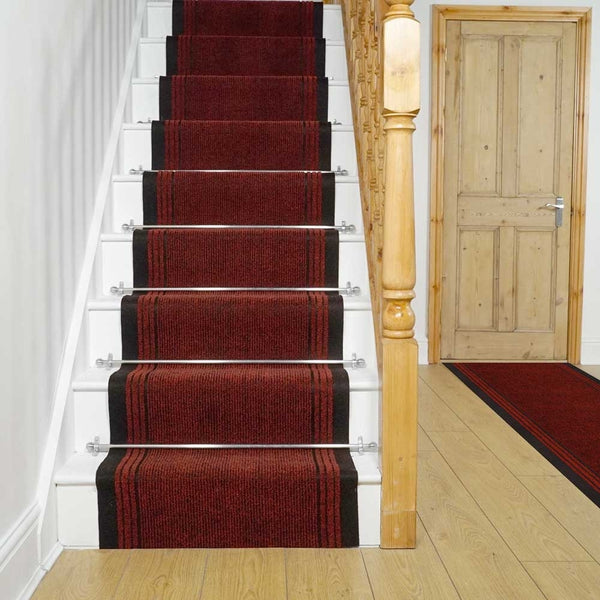 Inca Rouge Tapis d’escalier