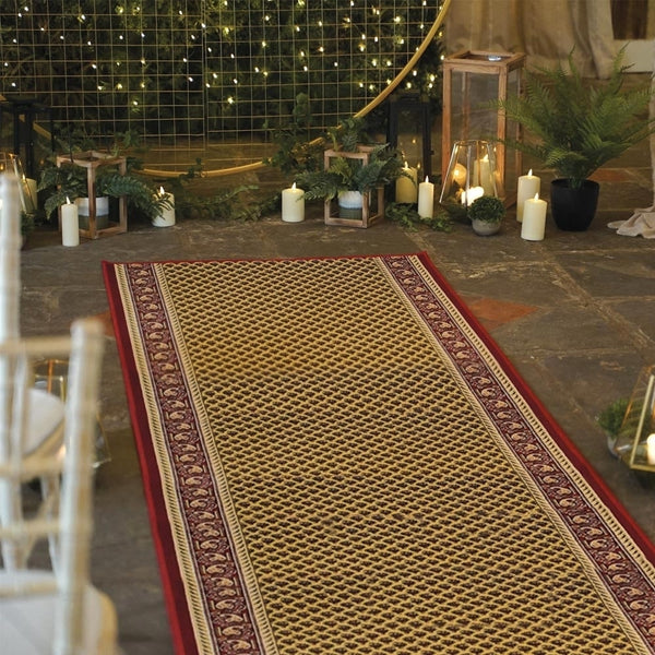 Acni Cream Wedding Aisle Runner