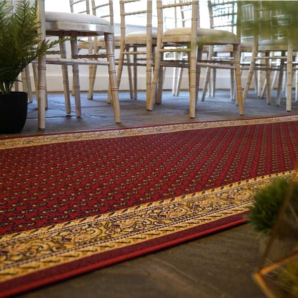 Acni Red Wedding Aisle Runner