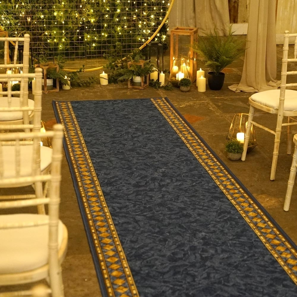Cheopsblauer Hochzeitsläufer