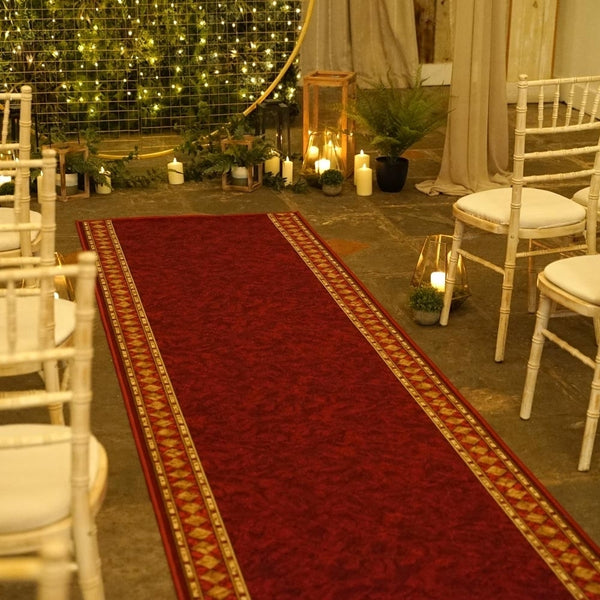 Cheops Rouge coureur de tapis de mariage