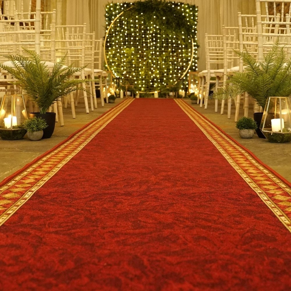 Cheops Rouge coureur de tapis de mariage