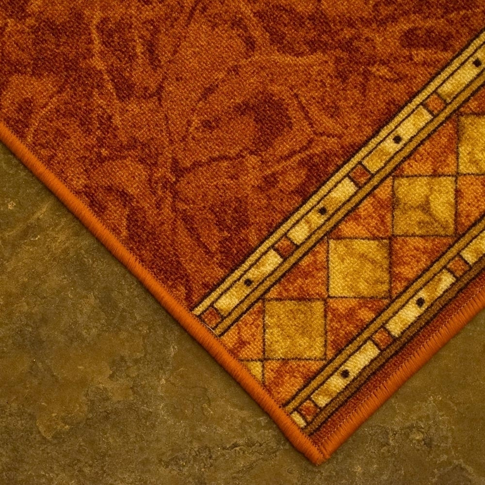 Cheops Terracotta Wedding Aisle Runner
