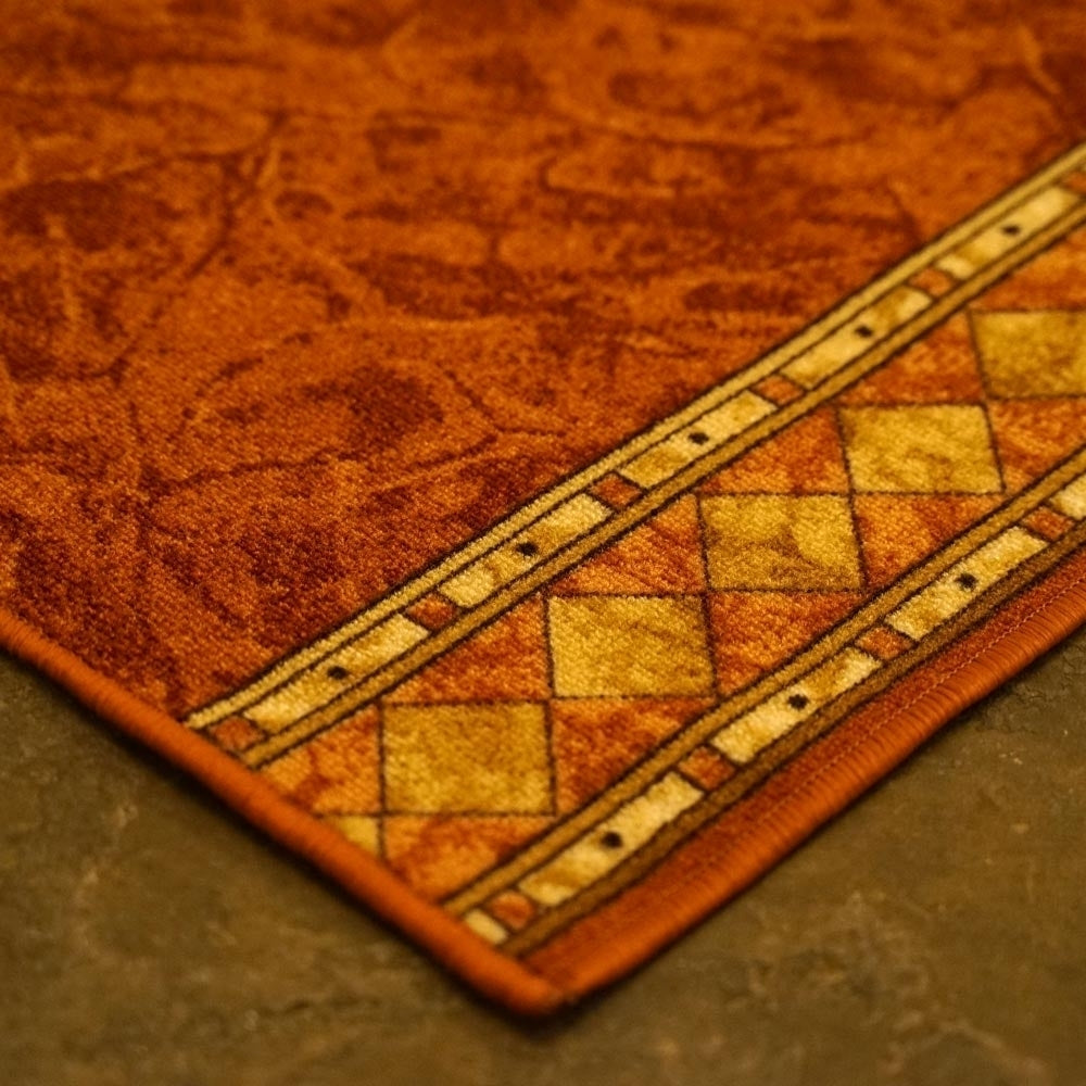 Cheops Terracotta Wedding Aisle Runner
