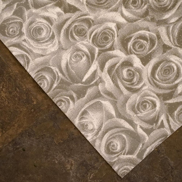 Rose Silver Wedding Aisle Runner