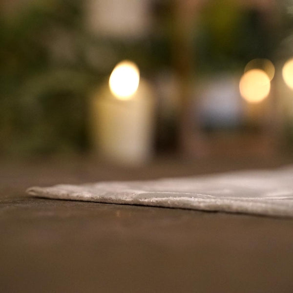 Rose Silver Wedding Aisle Runner
