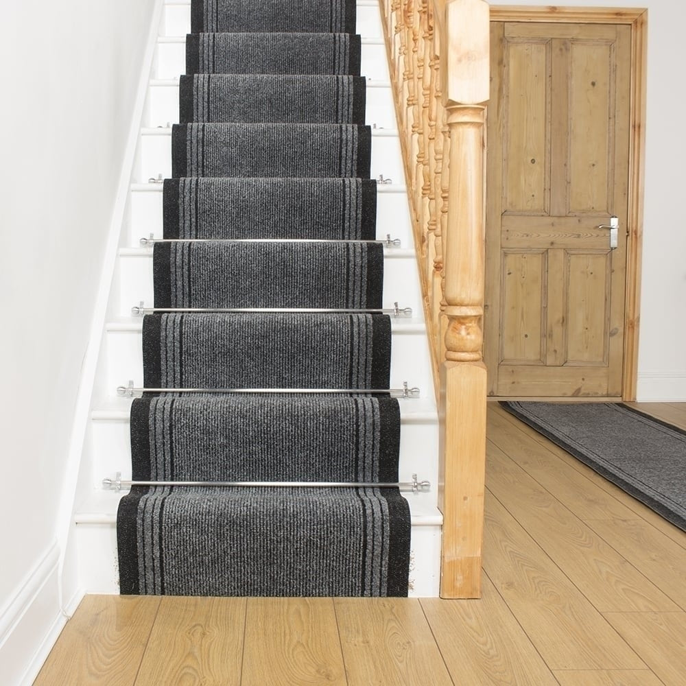 Inca Gray Stair Runner