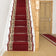 Pin Dot Red Stair Runner - 1ft / 2ft