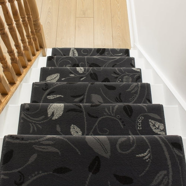 Scroll Gris Tapis d’escalier