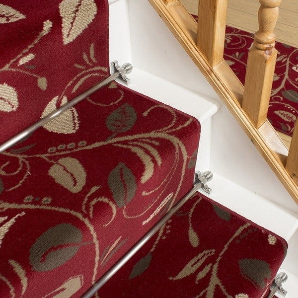 Scroll Rouge Tapis d’escalier