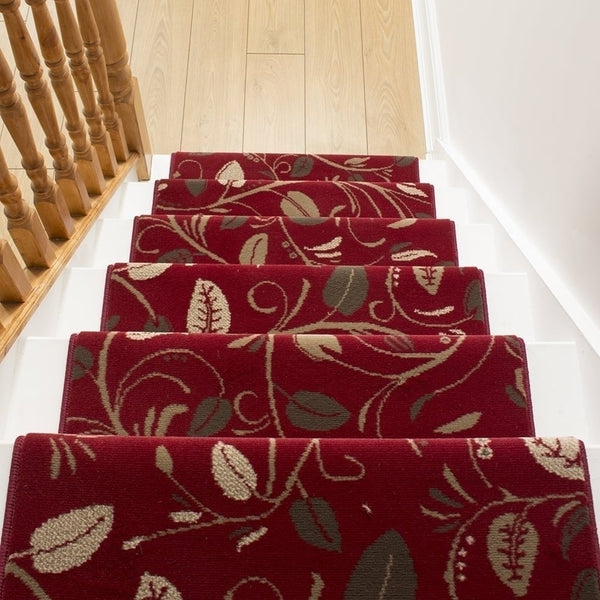 Scroll Rouge Tapis d’escalier