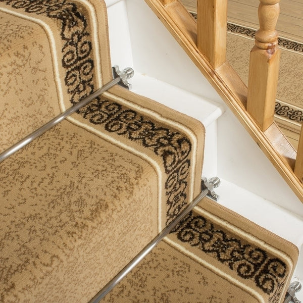 Tribal Beige Tapis d’escalier
