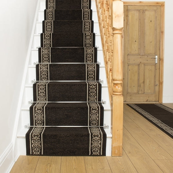 Tribal Braun Treppenläufer