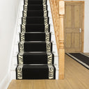 Zebra Border Stair Runner - 30cm / 60cm