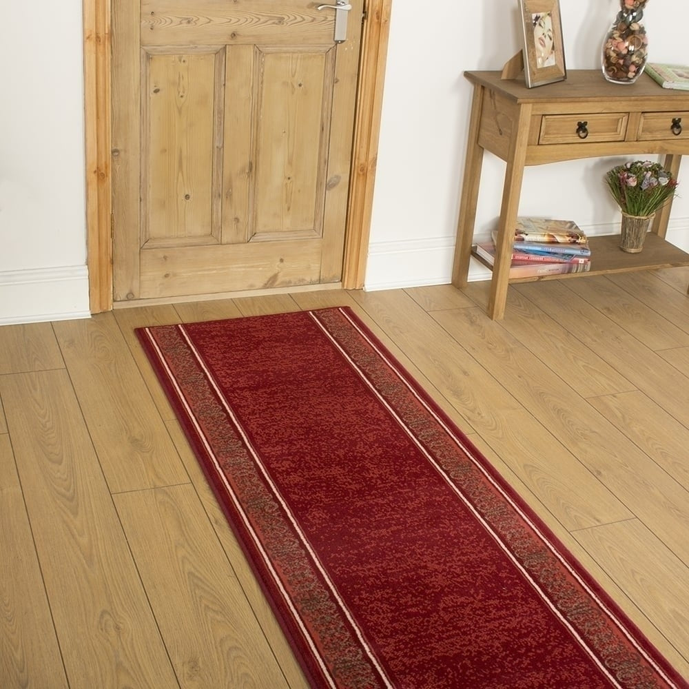 Tribal Rouge Tapis de couloir