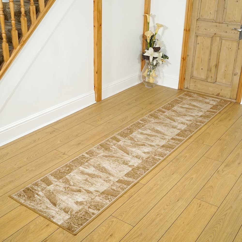 Sardis Light Brown  Hall Runner