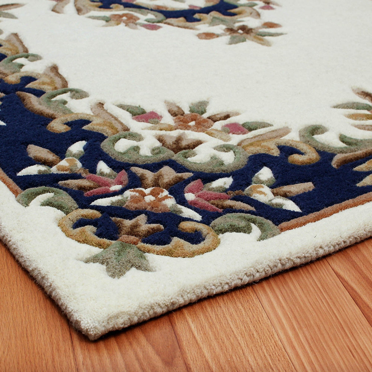 Royal Cream Blue Rug