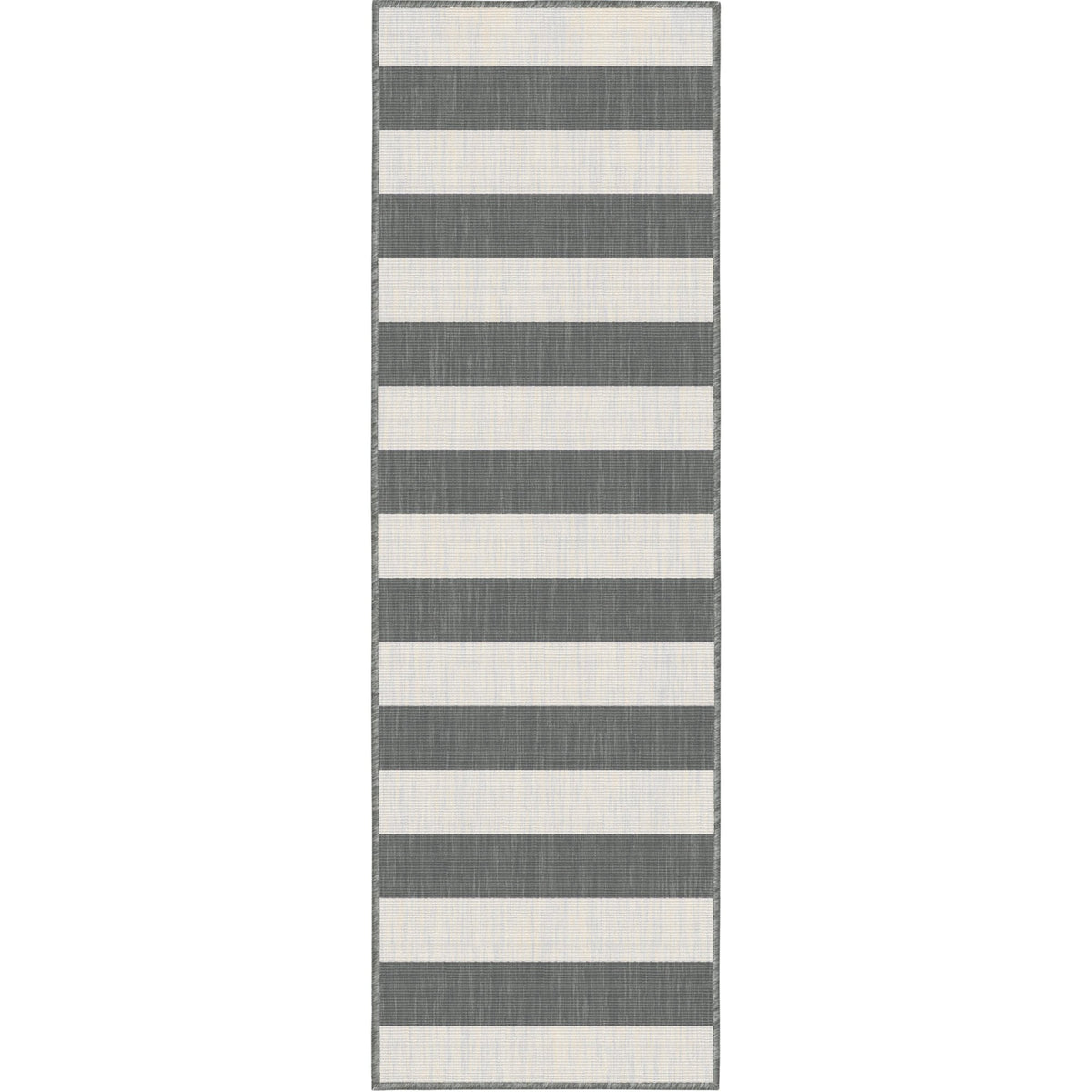 Long Island White/Grey  Hall Runner