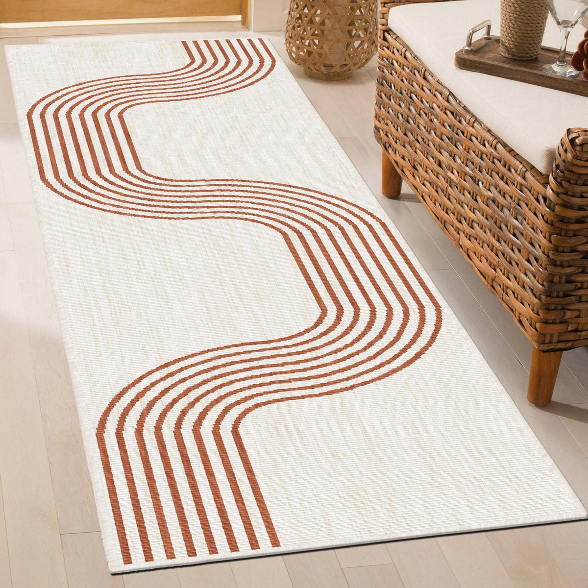 Tequila Sunrise Terracotta  Hall Runner