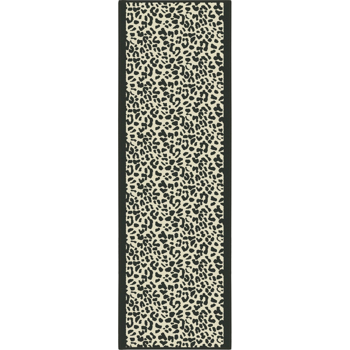 Rosette Black Tapis de couloirs