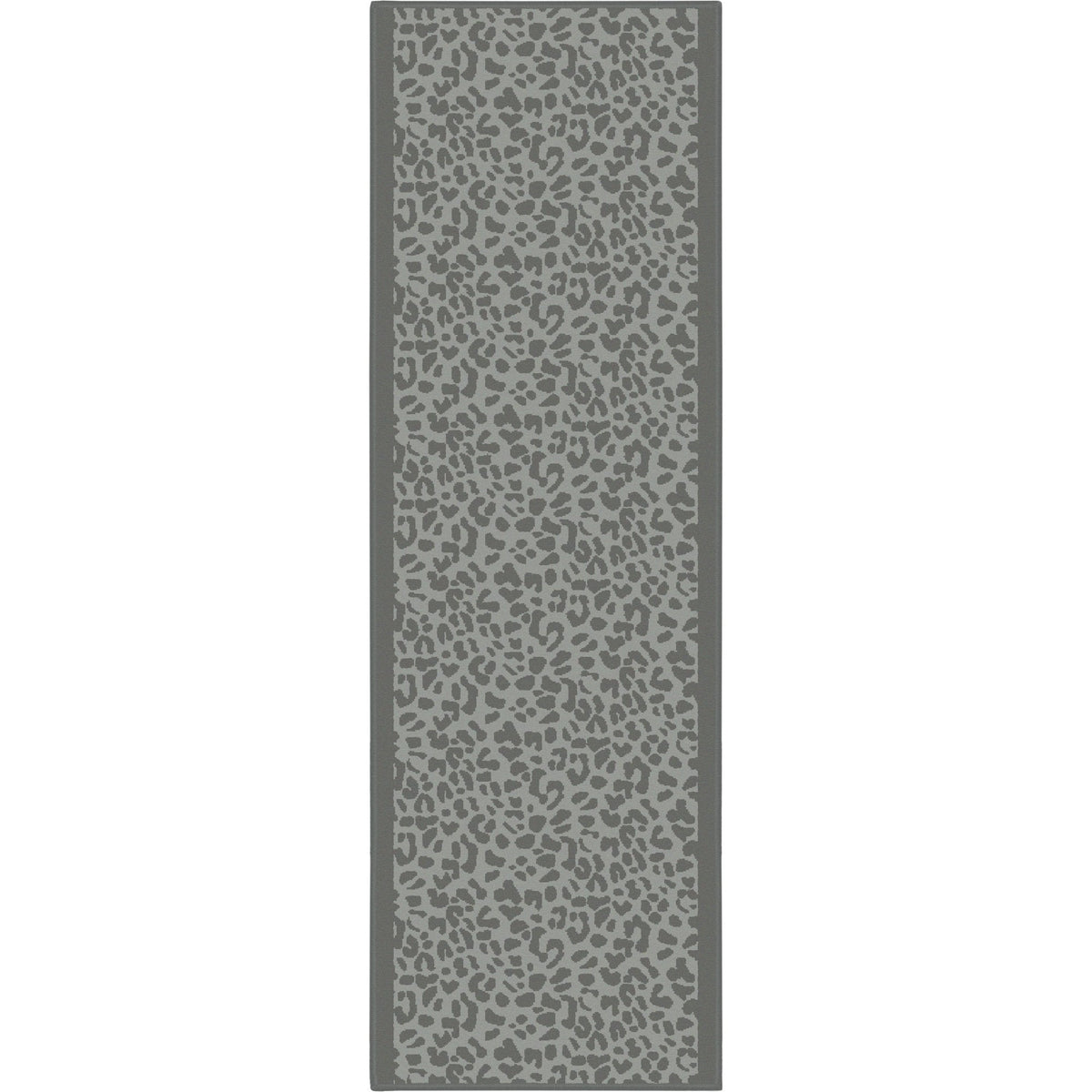 Rosette Gray  Rug Runner