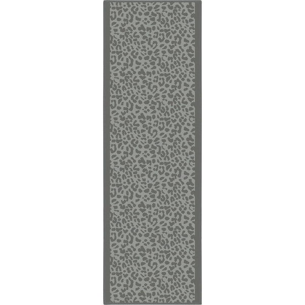 Rosette Gray  Rug Runner