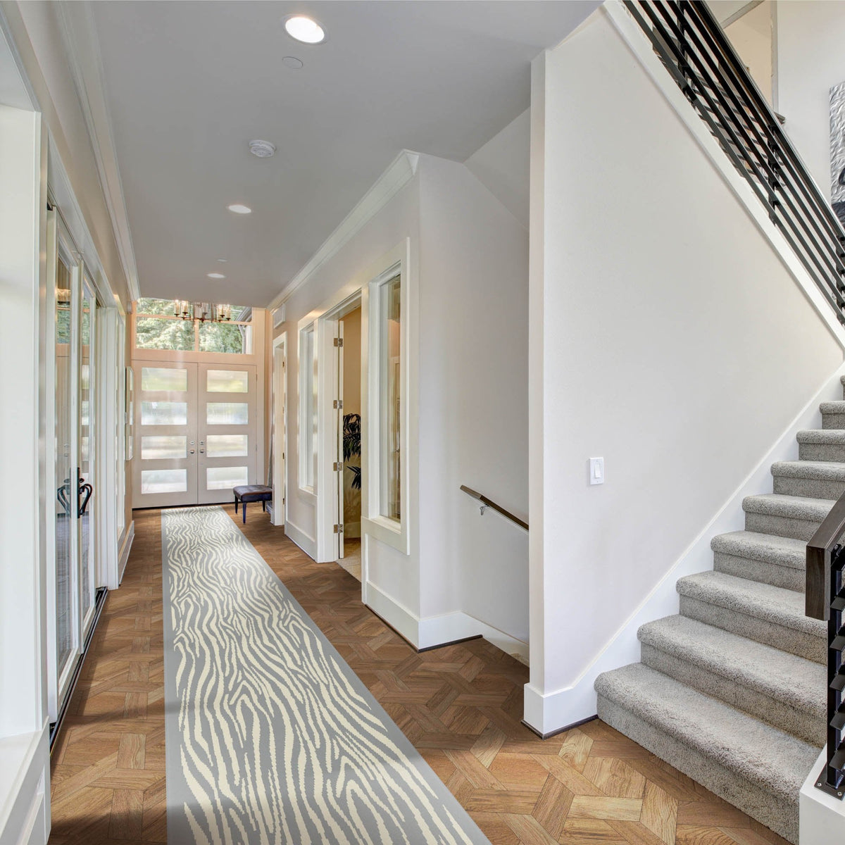 Savannah Gray  Rug Runner