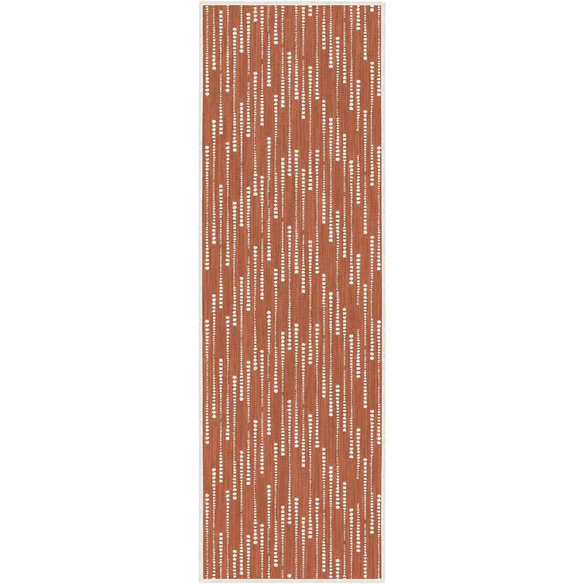 Aperol Spritz Terracotta Indoor Outdoor Carpet Runner