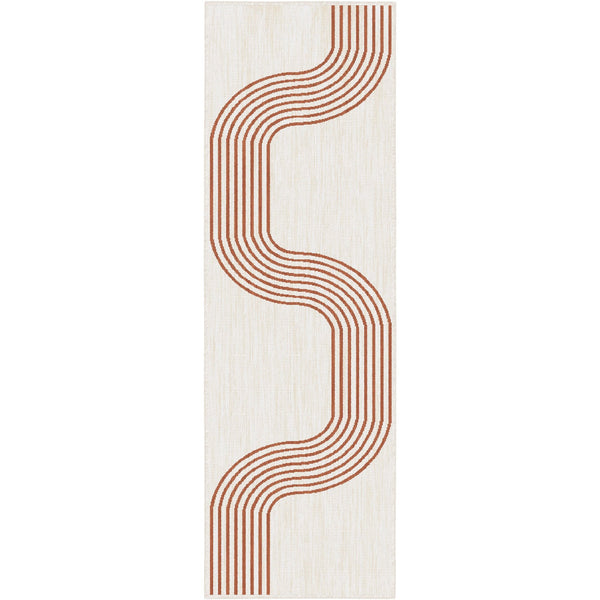 Tequila Sunrise Terracotta Indoor Outdoor Carpet Runner
