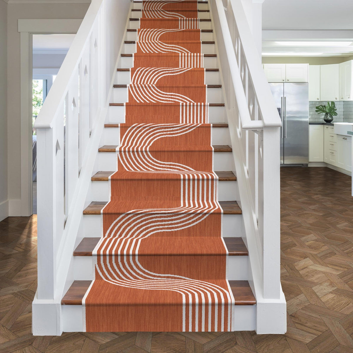 Tequila Sunrise Terracotta Stair Runner