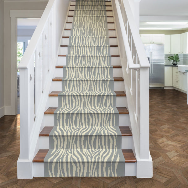 Savannah Gray Stair Runner
