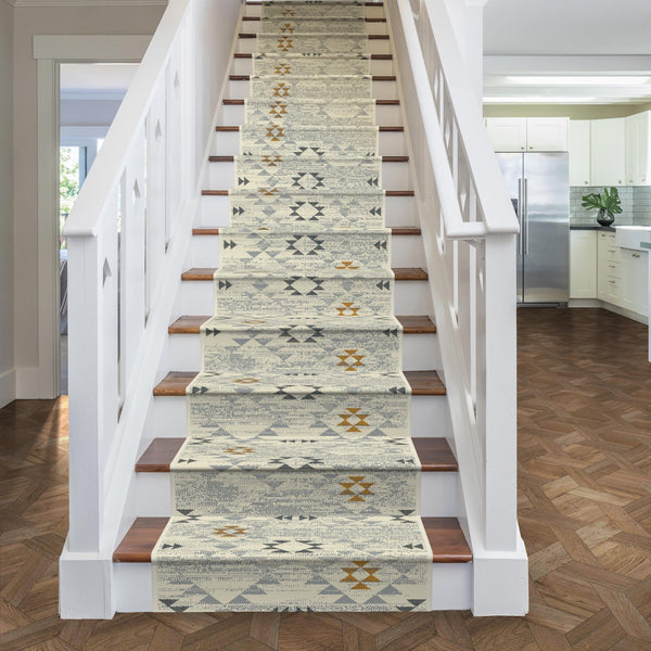 Andes Beige Stair Runner