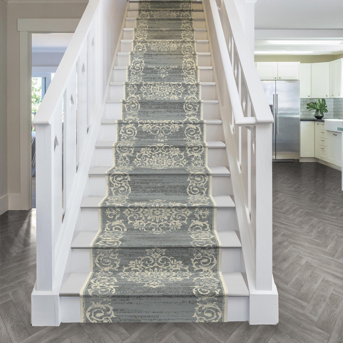 Bayeux Gris Tapis d’escalier