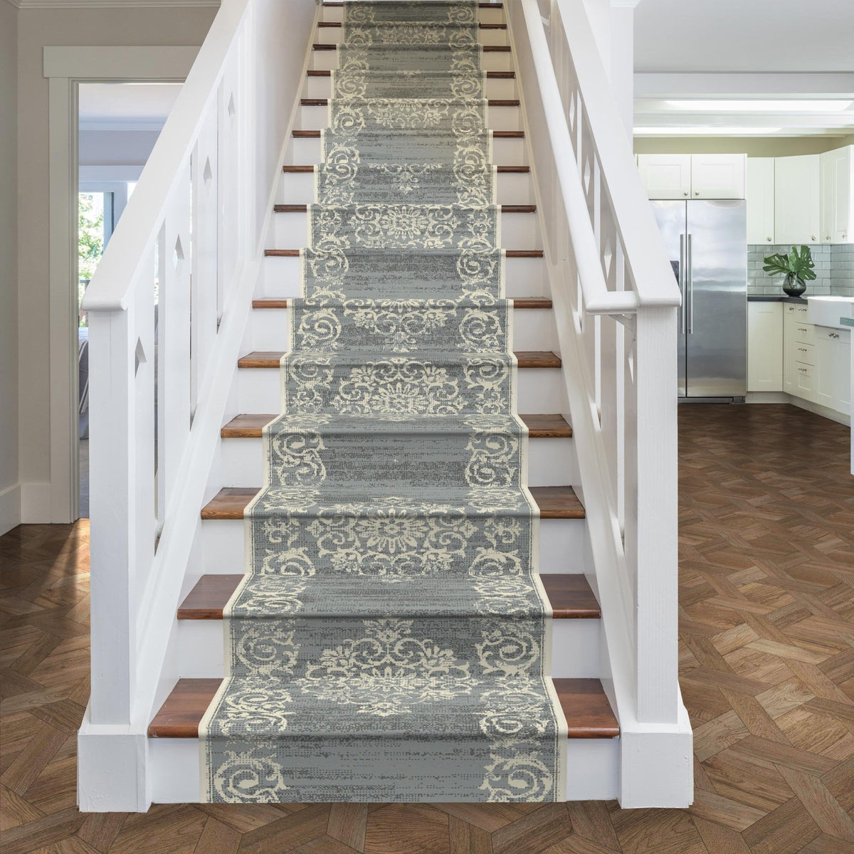 Bayeux Gris Tapis d’escalier